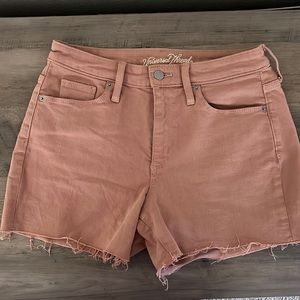 Mid Rise Fringe bottom shorts